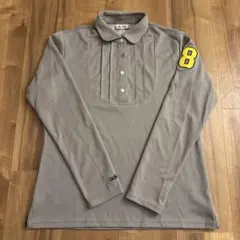 adidas golf 長袖ポロシャツ ゴルフウェア グレー