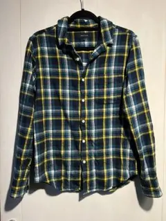 チェックシャツ　SHIPS   シップス　ネルシャツ