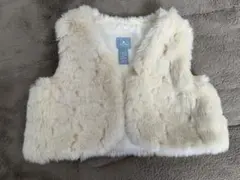 【新品未使用】babyGap★90cmファーベスト