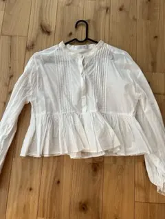 JEANASIS エンブロイダリーペプラムブラウス