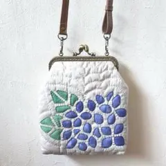 ハンドメイド がま口 ショルダーバッグ 蝶々 昆虫柄 藤井風 - メルカリ