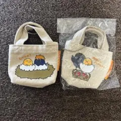 【未開封新品あり】ぐでたまハイキューコラボ◇日向影山ミニ帆布トート2個セット