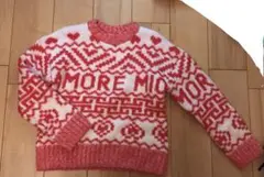 クリスマス　海外風ニット