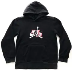 ジョーダンブランド ナイキ エア ジャンプマン フリース パーカー 素材切替え