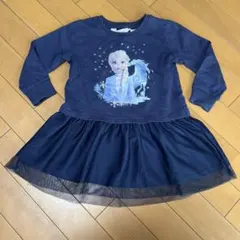 ディズニー　プリンセス　エルサ　長袖　ワンピース 110cm♡