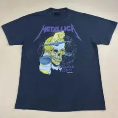 METALLICA Tシャツ メタルジャスティス 良フェード シングルステッチ