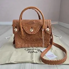 未使用✨グレースコンチネンタル カービングトライブス ショルダーバッグ ミニ