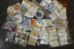 ビーズ・アクセサリーパーツ　まとめ売り