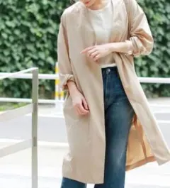 【JOURNAL STANDARD relume】Pタフタノーカラーコート