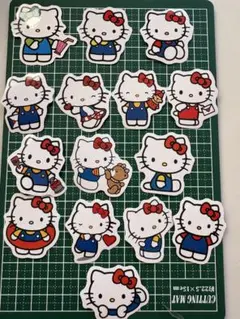 サンリオキャラクターキティちゃんシール１５枚セット