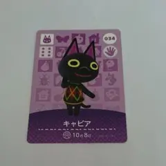 とびだせどうぶつの森 amiiboカード キャビア