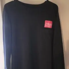 Manhattan Portage 長袖ポケットTシャツ ブラック Mのサムネイル