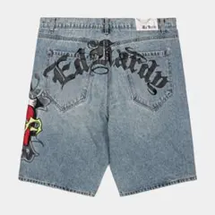 Ed hardy sacred heart denim shorts32のサムネイル