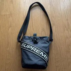 Supreme mesh mini pouch ミニポーチ 黒 - メルカリ
