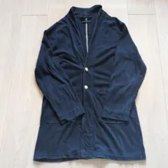 RAGEBLUE ダークブルー カーディガン　厚め　ジャケット