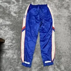 ディアドラナイロン製ピステパンツ 青 サイドストライプ