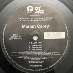 Mariah Carey It's Like That レコード 洋楽 R&B