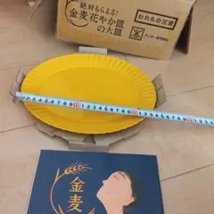 金麦 花やか皿の大皿のサムネイル