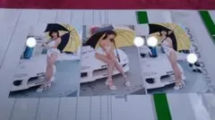 レースクイーン 写真 はがきサイズ 2枚 HIROTO ほか アイドル タレント