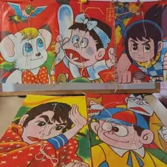 アニメキャラクターの凧 5枚セット
