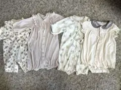 くすみカラー！カバーオールセット50～70cm