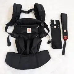 美品 エルゴ ergo オムニ360 クールエア ブラック 黒 抱っこ紐