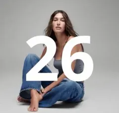 GAP The Hailey 1996 ローライズ ルーズフィットデニム 26のサムネイル