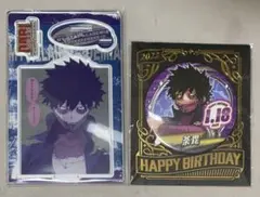 ☆ ヒロアカ　名場面ジオラマフィギュア　バースデイ缶バッジ2022　荼毘