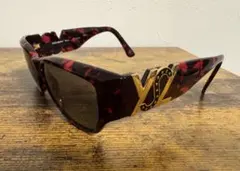 Vintage Yves Saint Laurent 赤鼈甲 ロゴ サングラスのサムネイル