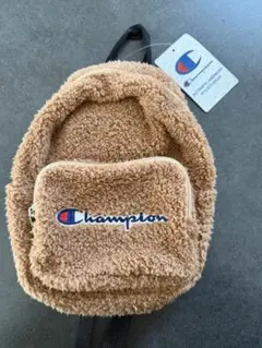 Champion フリースリュック ベージュ