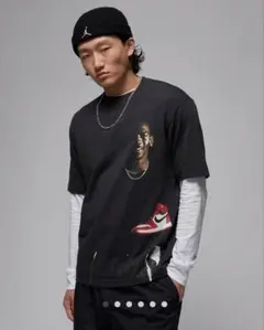 ナイキ　マイケル・ジョーダン プリント Tシャツ　3839