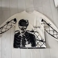 【9090】Fucking Skull Thermal ワッフル素材 サーマル
