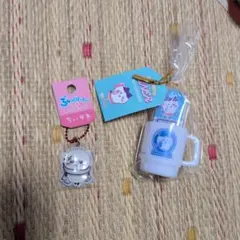 ちいかわ ぷっくりったいフチボールチェーン ラッコ マグカップ付箋