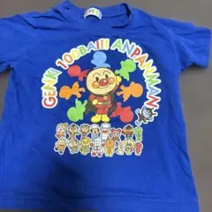 アンパンマン Tシャツ 青