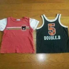 sale!!★DOUBLE.B 110cm トップスセット★