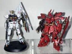 ガンダムアーティファクト第6弾 νガンダム サザビー 完成塗装済み 2体