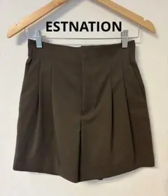 美品]ESTNATION ショートパンツ サイズ34 クリーム - メルカリ