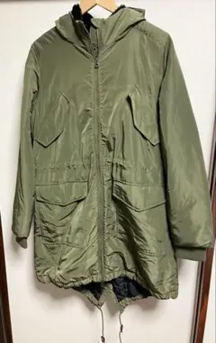 90〜00S GAP フード付きモッズコート オリーブ