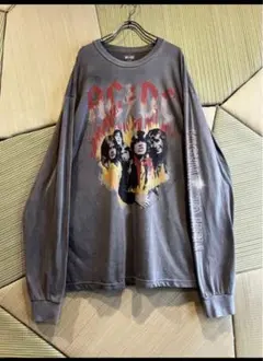 【大特価】 "AC/DC" L/S Printed Tee Shirt
