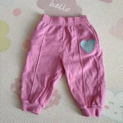 バースデイ moimoi ピンクスウェットパンツ 80サイズ⭐︎