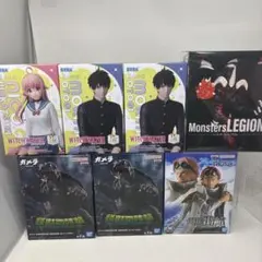 フィギュア　若月ニコ　乙木守仁　ガメラ　コビー　レッドデーモンズドラゴン　7個