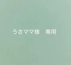 うさママ様　専用