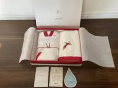 【新品未使用】明治記念館×Hotman フェイスタオル 2枚組 1秒タオル