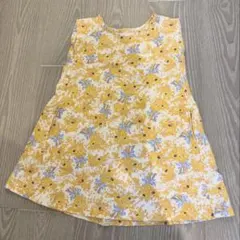 UNIQLO ポールアンドジョー花柄 ノースリーブワンピース 110