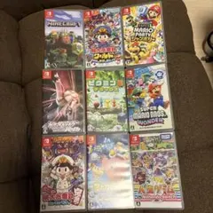 Nintendo Switch ゲームソフト 9本セット