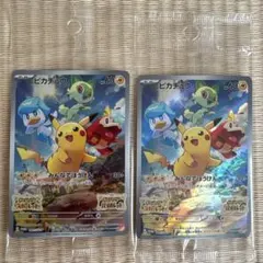 ピカチュウ　みんなでぼうけん2枚セット