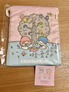 【匿名・即日発送】リトルツインスターズ シークレットミニ巾着＆ミニ手提げバッグ