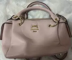 サマンサ ベガ　ショルダー付き　ハンドバッグ　ピンク