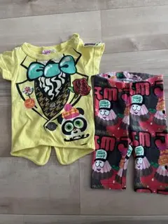 JAM グラフィックTシャツ＆パンツ セット 80cmのサムネイル