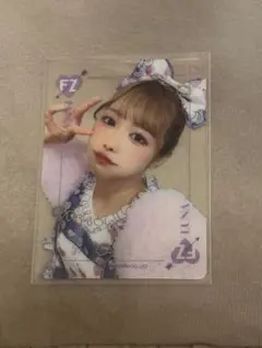 FRUITS ZIPPER　仲川瑠夏　トレカ　プードル衣装